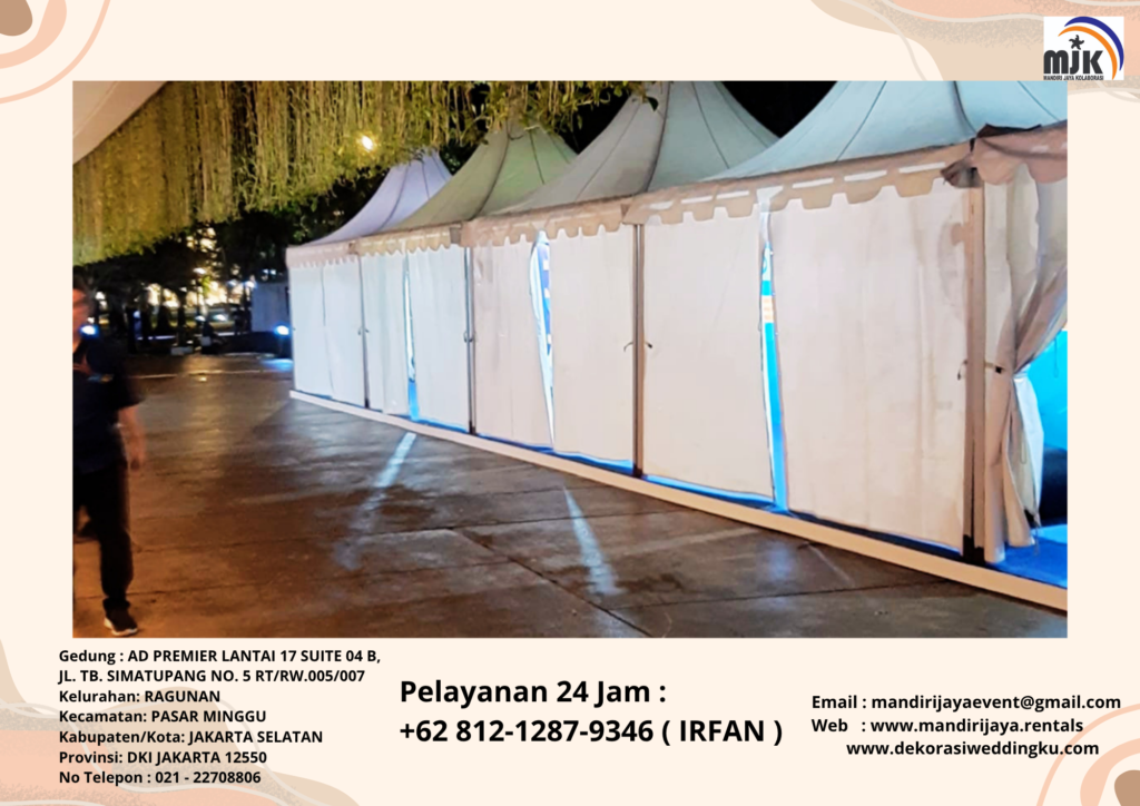 Sewa Tenda sanafil Atau Tenda Kerucut Depok