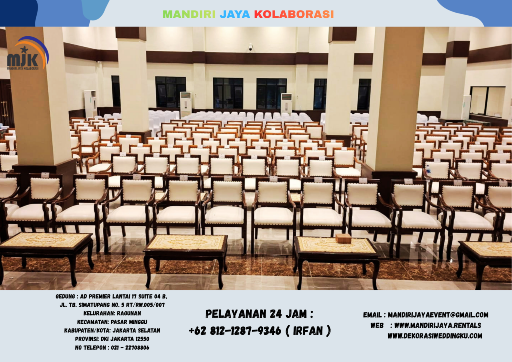 Rental Arm Chairs VIP Bogor