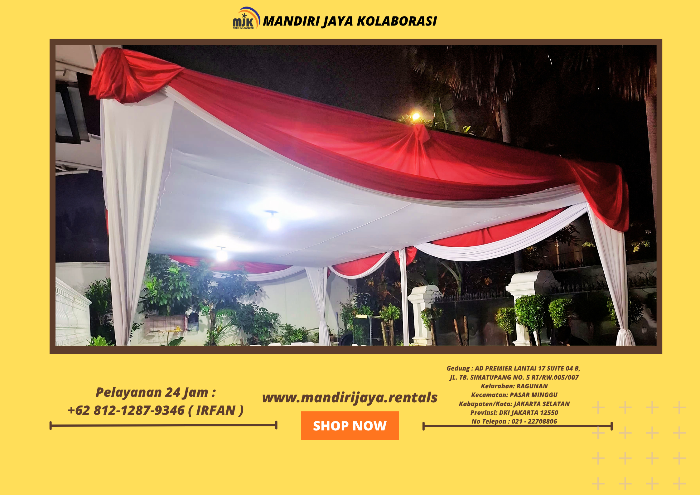Rental Tenda plafon,Tenda serut,Tenda Kerucut Depok Rental Tenda plafon,Tenda serut,Tenda Kerucut Depok