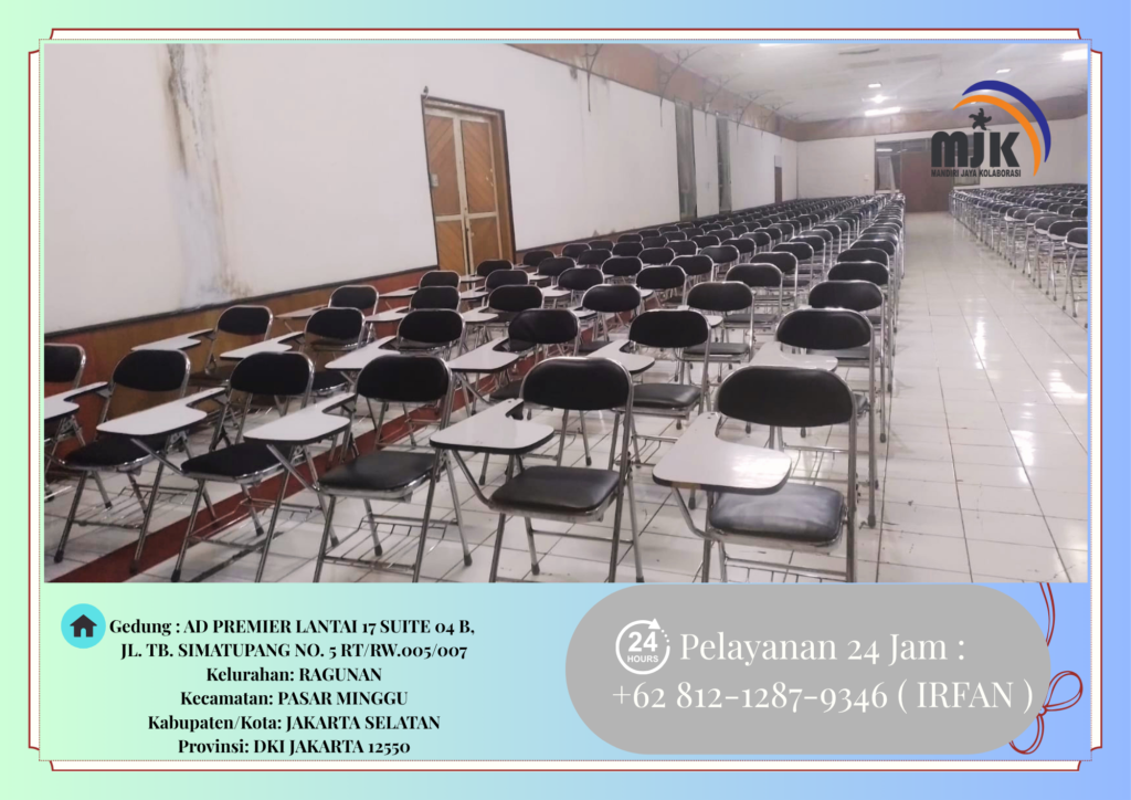 Sewa Kursi Kuliah Jaminan kualitas Kokoh Area Jakarta