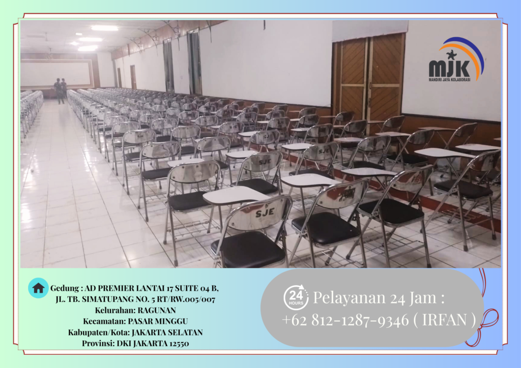 Sewa Kursi Kuliah Jaminan kualitas Kokoh Area Jakarta