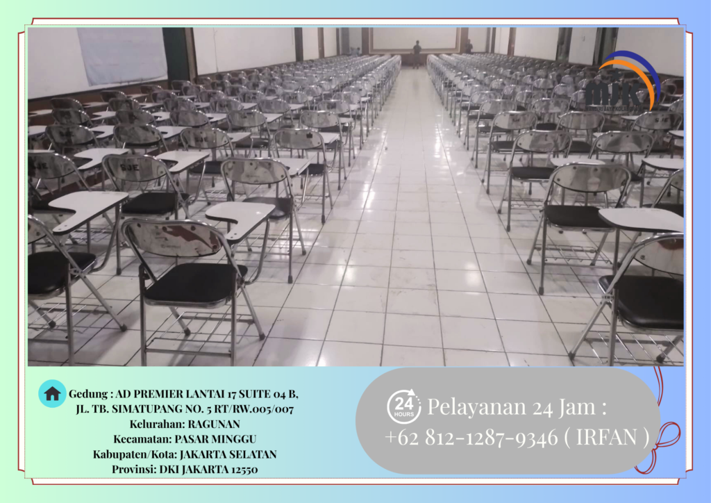 Sewa Kursi Kuliah Jaminan kualitas Kokoh Area Jakarta