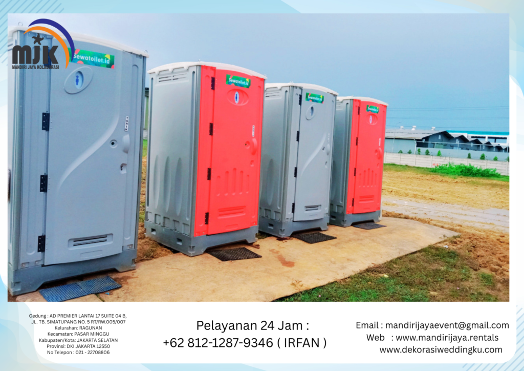 Sewa Kursi Polos Futura,Sewa toilet Portable Jakarta
