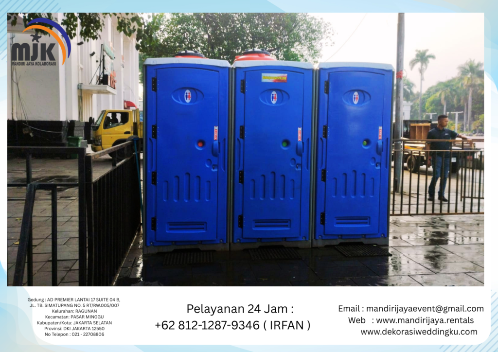 Sewa Kursi Polos Futura,Sewa toilet Portable Jakarta