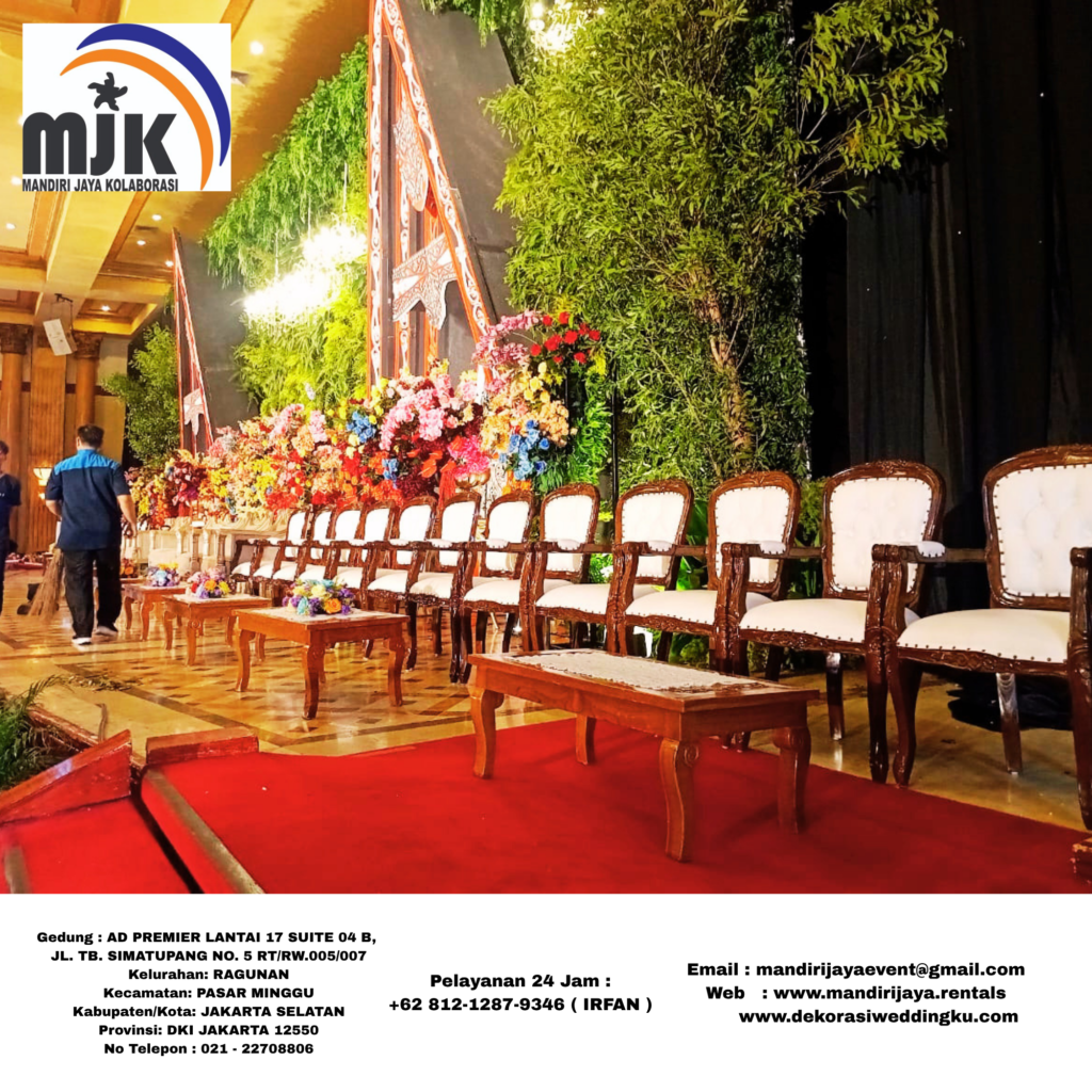Sewa Kursi VIP Type Arm Chairs Jakarta