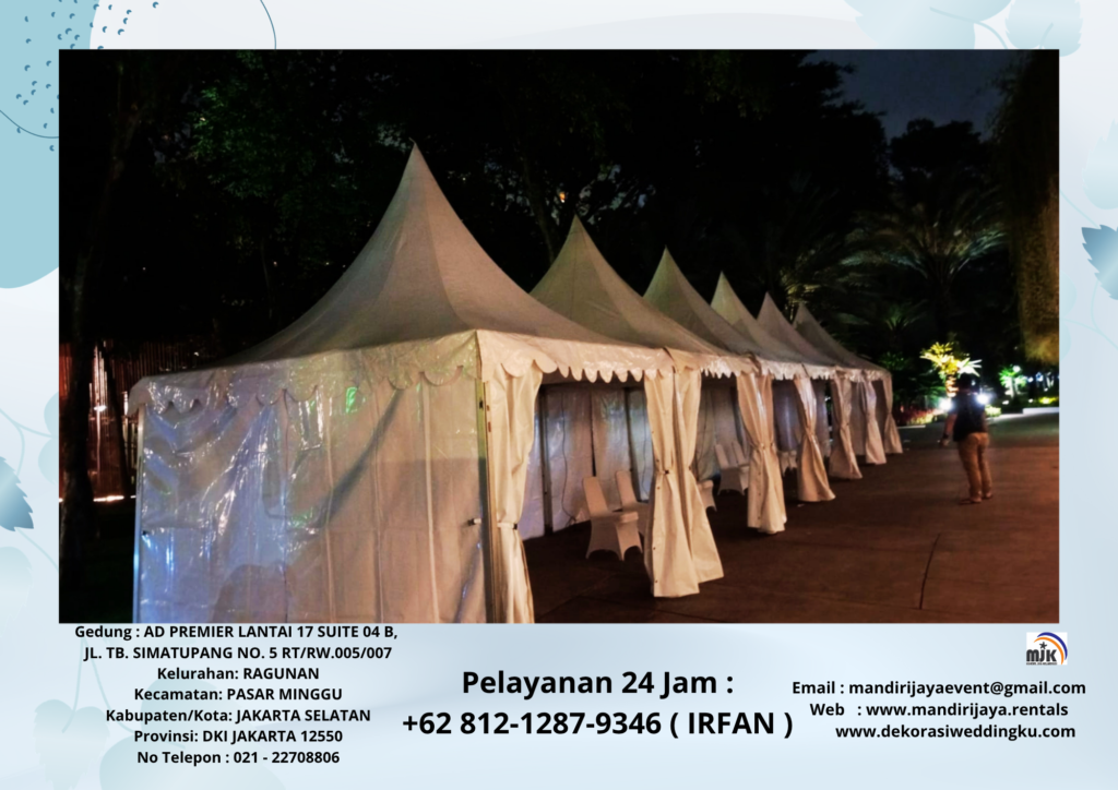 Sewa Tenda Roder,Tenda Cafe,Tenda Kerucut Bogor