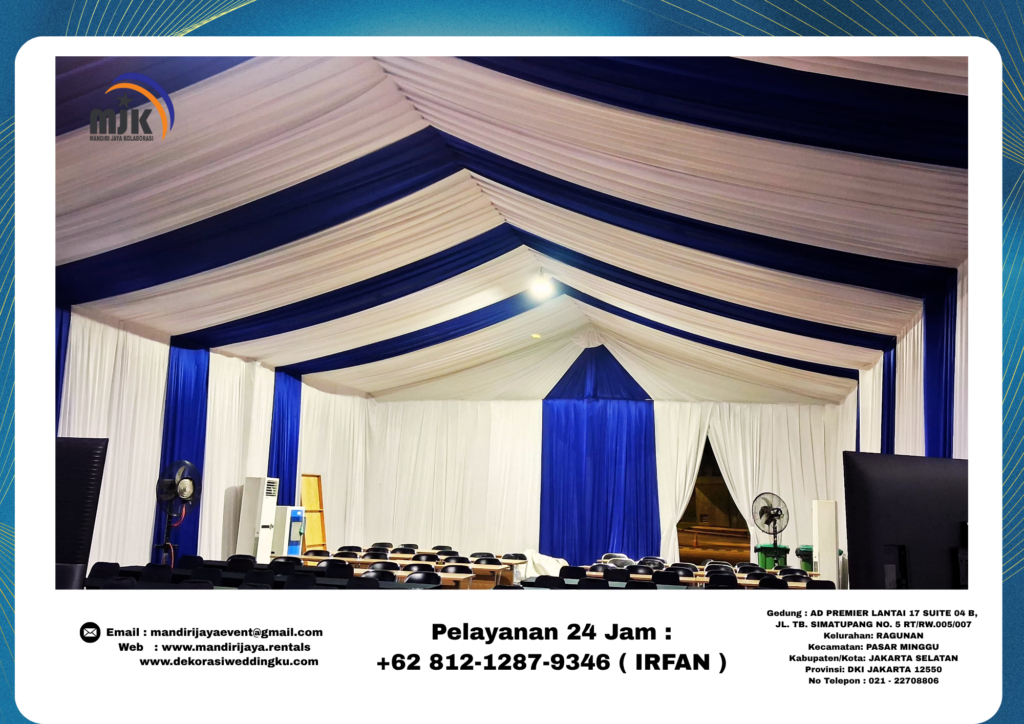 Sewa Tenda Serut,Meja IBM HPL Area Deltamas Cikarang