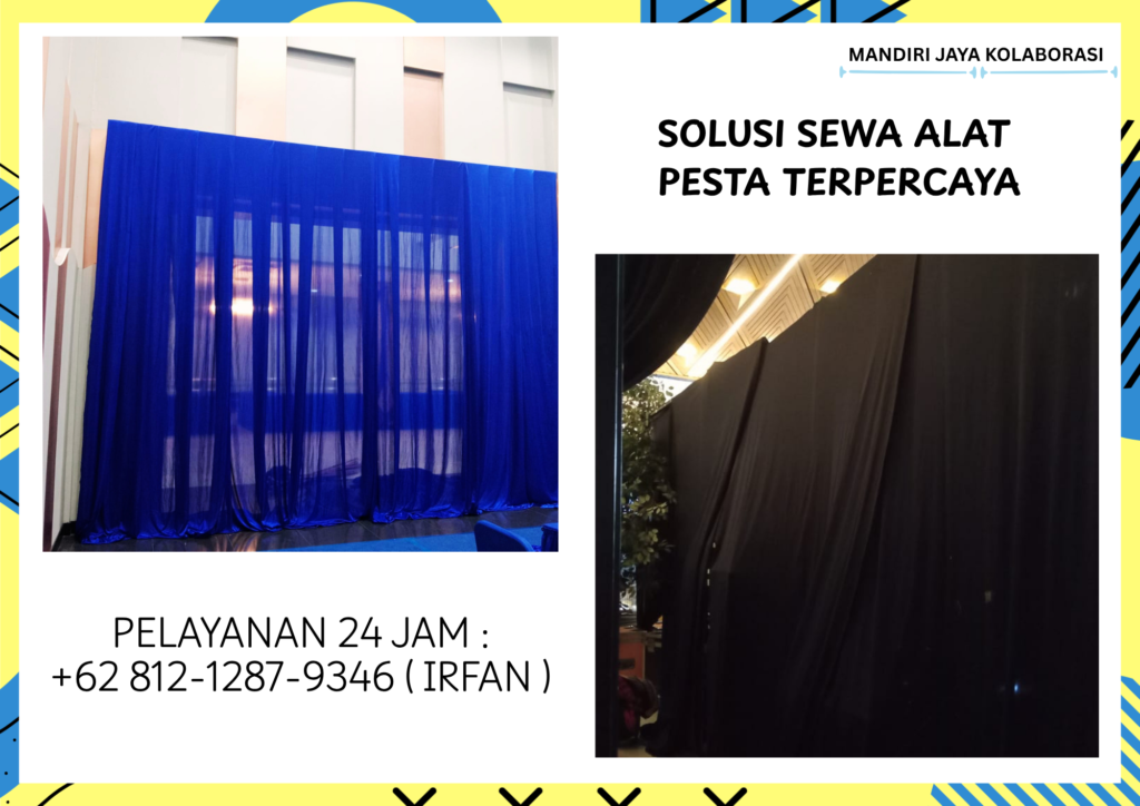 Sewa Tirai Lotto,Sewa tirai Filamin Bogor
