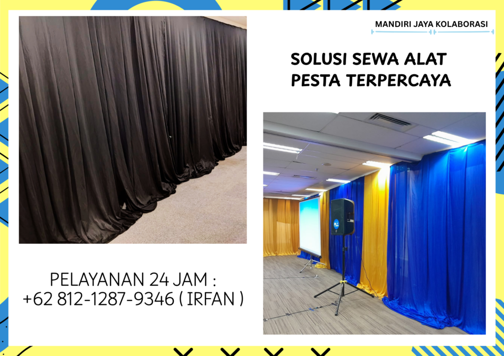 Sewa Tirai Lotto,Sewa tirai Filamin Bogor