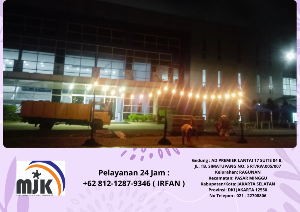 Sewa lampu Taman Gantung Bogor