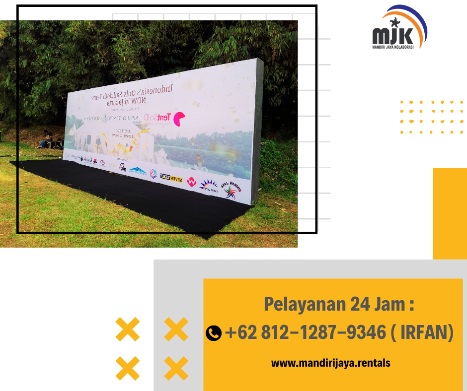 Jasa Sewa Backdrop,Panggung Karpet Hitam Bogor