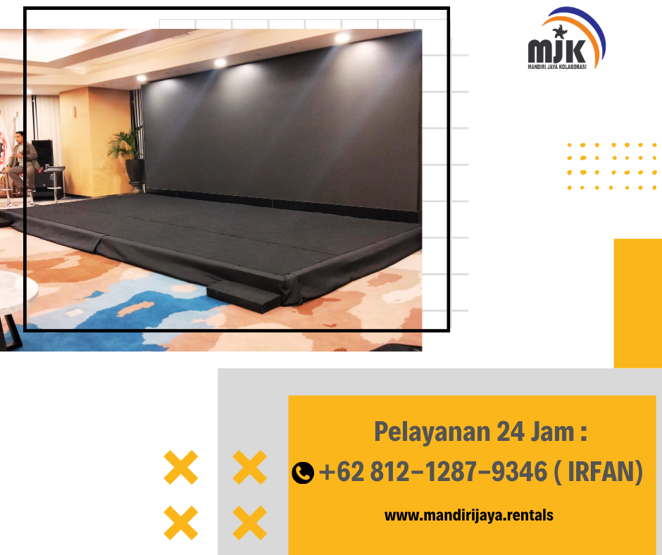 Jasa Sewa Backdrop,Panggung Karpet Hitam Bogor