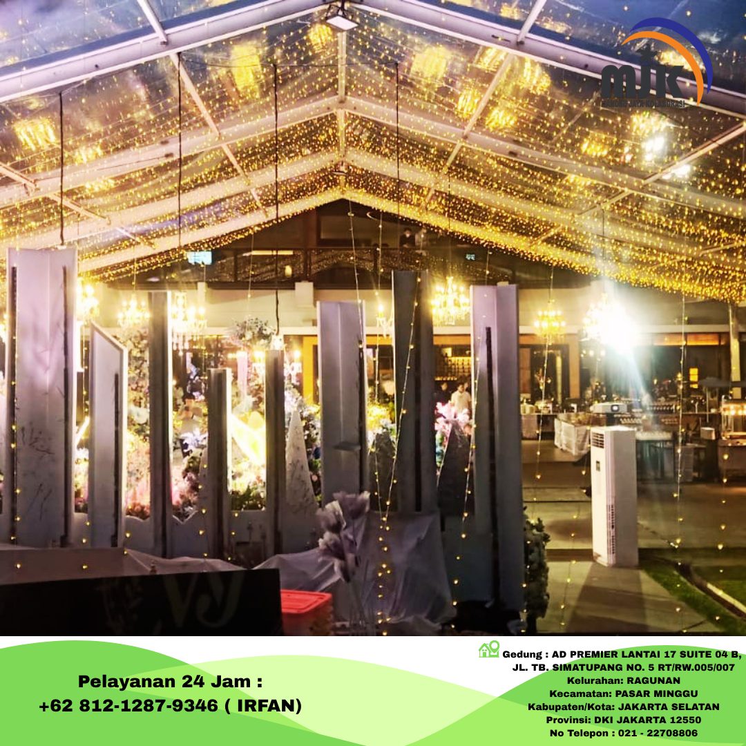 Rental Tenda Dekorasi Fairy Light Bogor