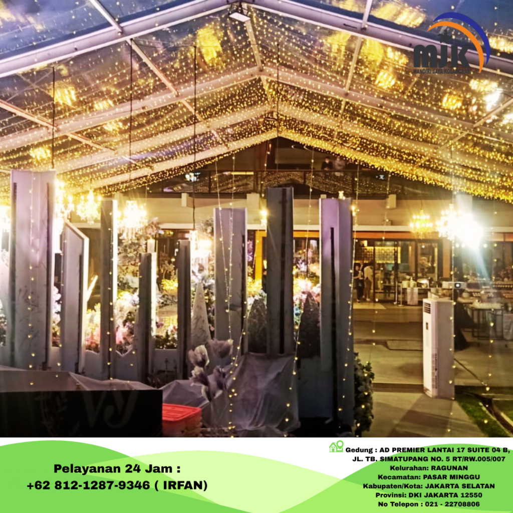 Rental Tenda Dekorasi Fairy Light Bogor