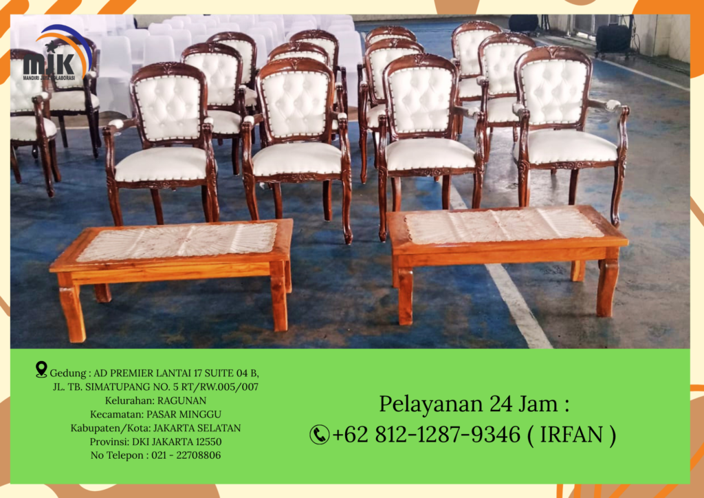 Sewa Arm Chairs VIP Jakbar
