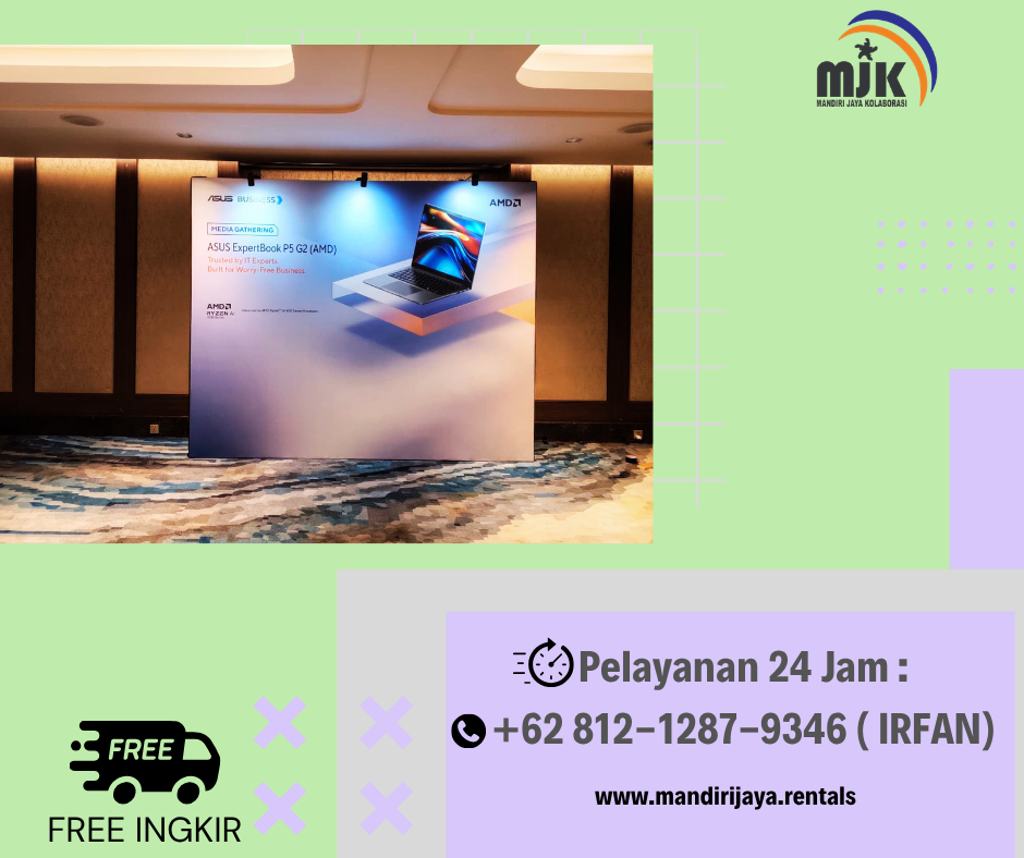 Sewa Backdrop Type Flexy Korea Area Tanah Abang Jakarta