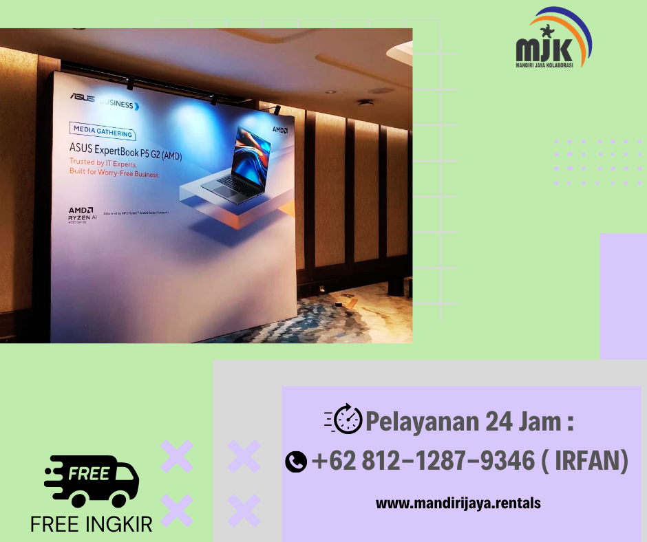 Sewa Backdrop Type Flexy Korea Area Tanah Abang Jakarta
