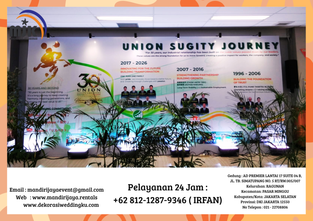 Sewa Backdrop,Flooring Area Cikarang Bekasi