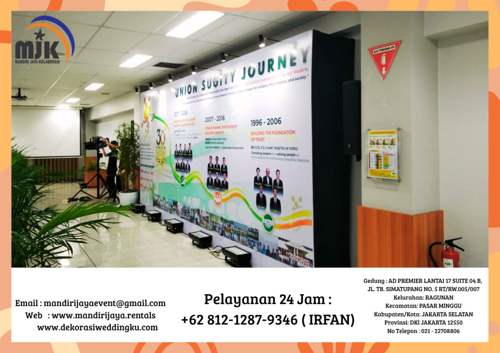 Sewa Backdrop,Flooring Area Cikarang Bekasi