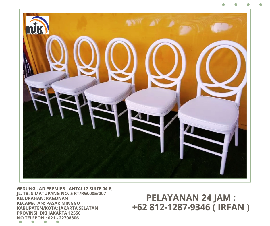 Sewa Kursi VIP Tiffany,Olivia Acrylic Dan Kayu Jakarta