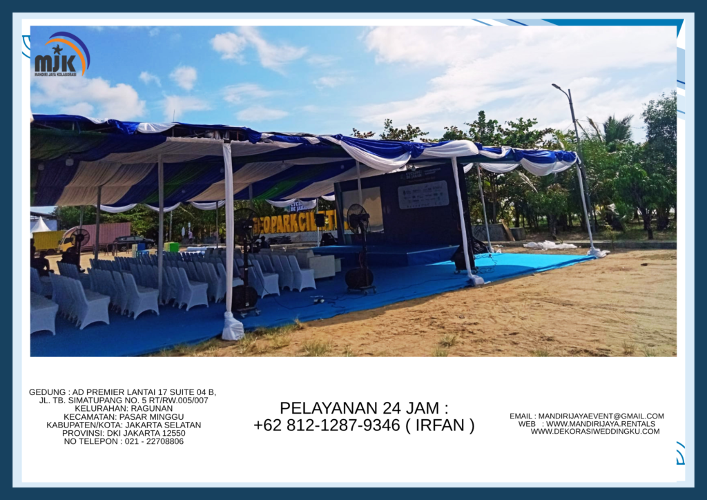 Sewa Tenda, Flooring,Kursi,Misty Fan Bogor