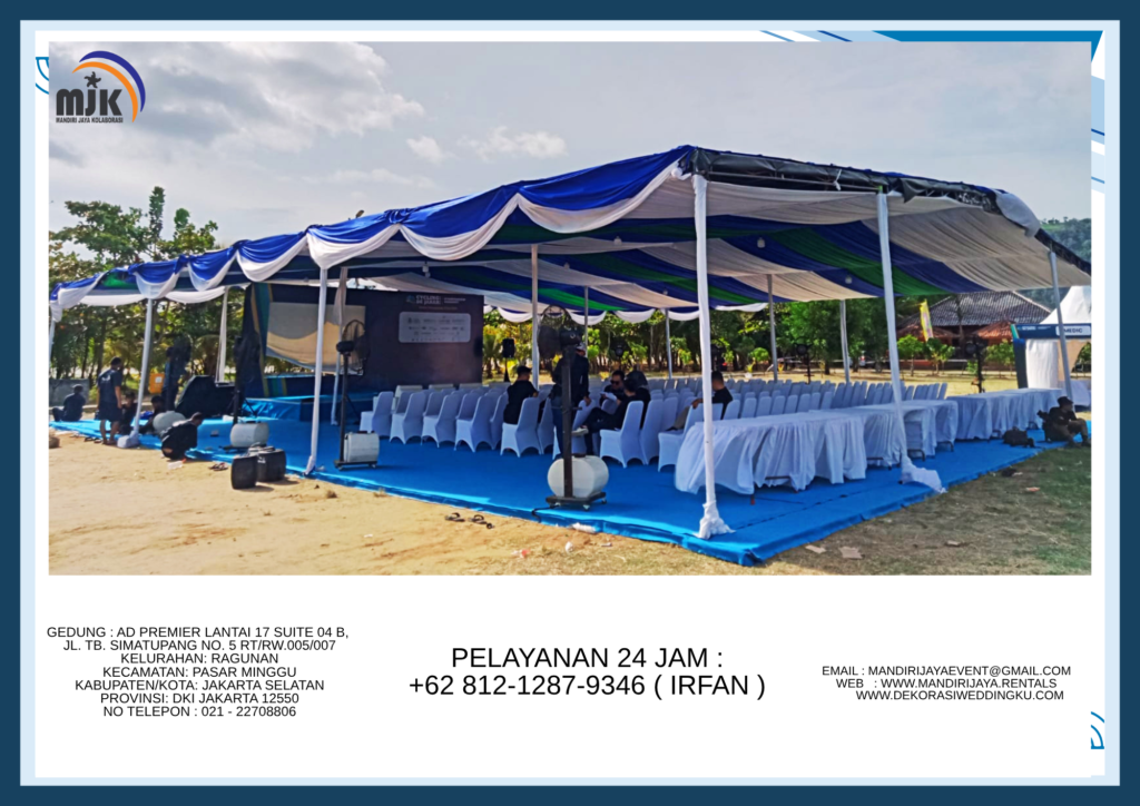 Sewa Tenda, Flooring,Kursi,Misty Fan Bogor