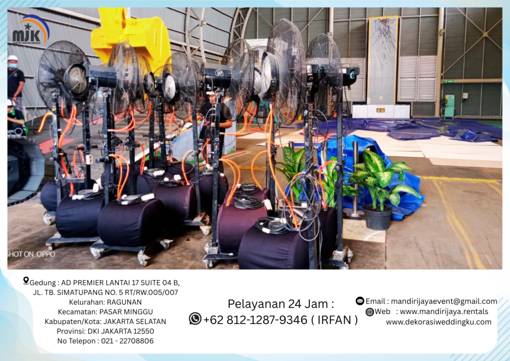 Sewa Tiang Antrian Tali Bludru Merah & Mistyfan Kuningan Jakarta
