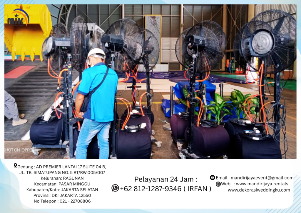 Sewa Tiang Antrian Tali Bludru Merah & Mistyfan Kuningan Jakarta