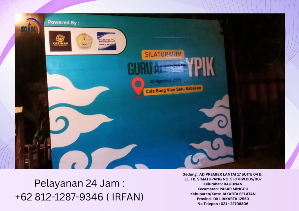 Rental Backdrop Customize Depok +62 812-1287-9346 IRFAN