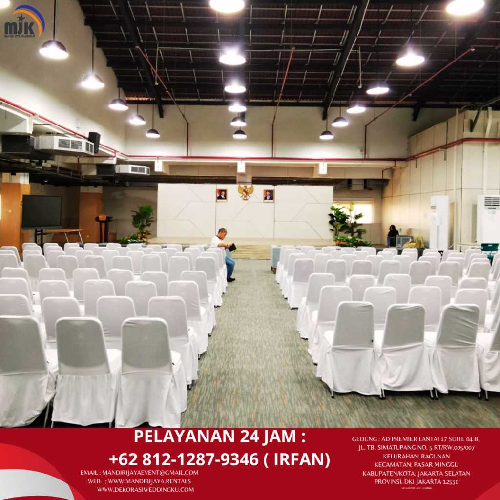 Rental Kursi Event Stainless Cover Rumbai Tangsel
