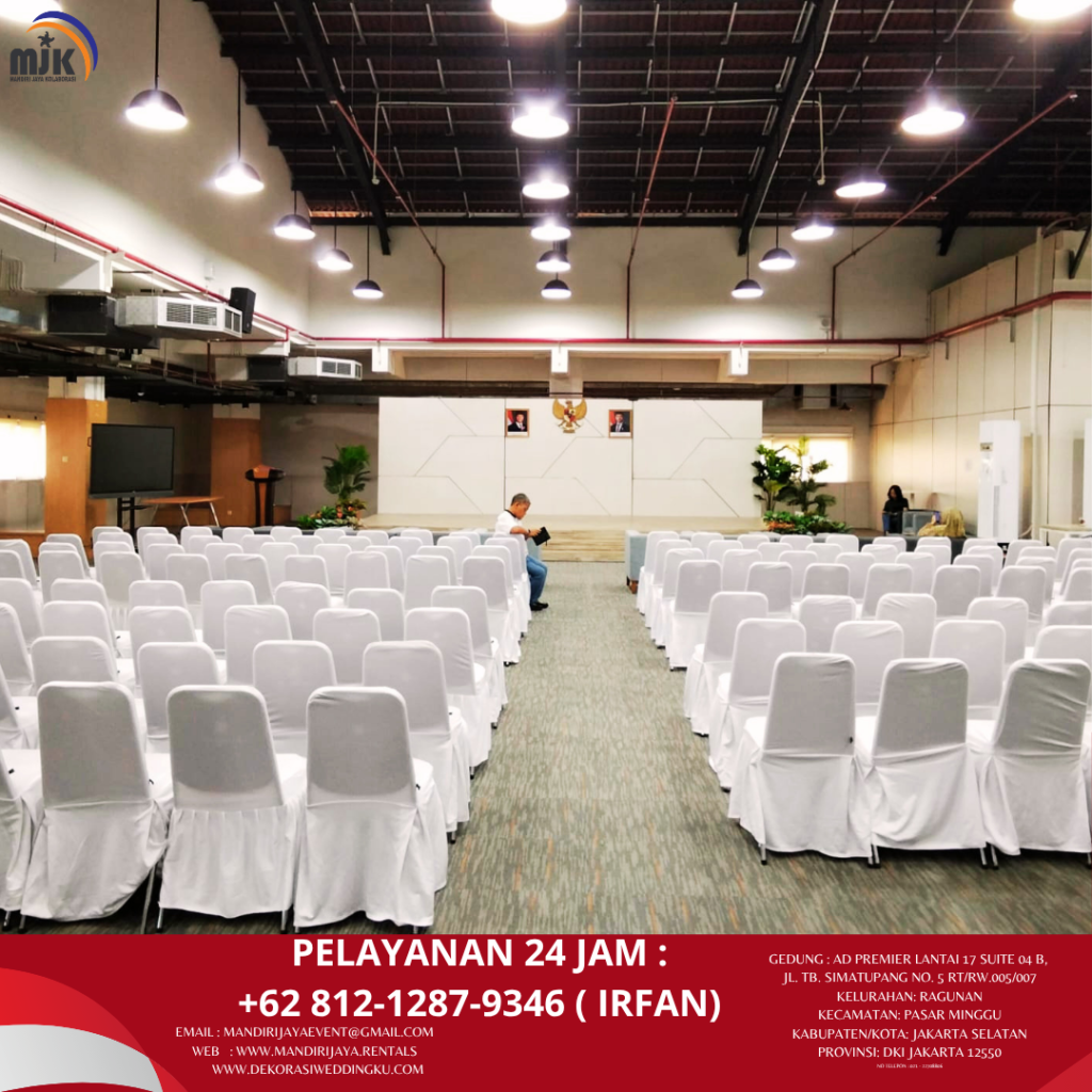 Rental Kursi Event Stainless Cover Rumbai Tangsel