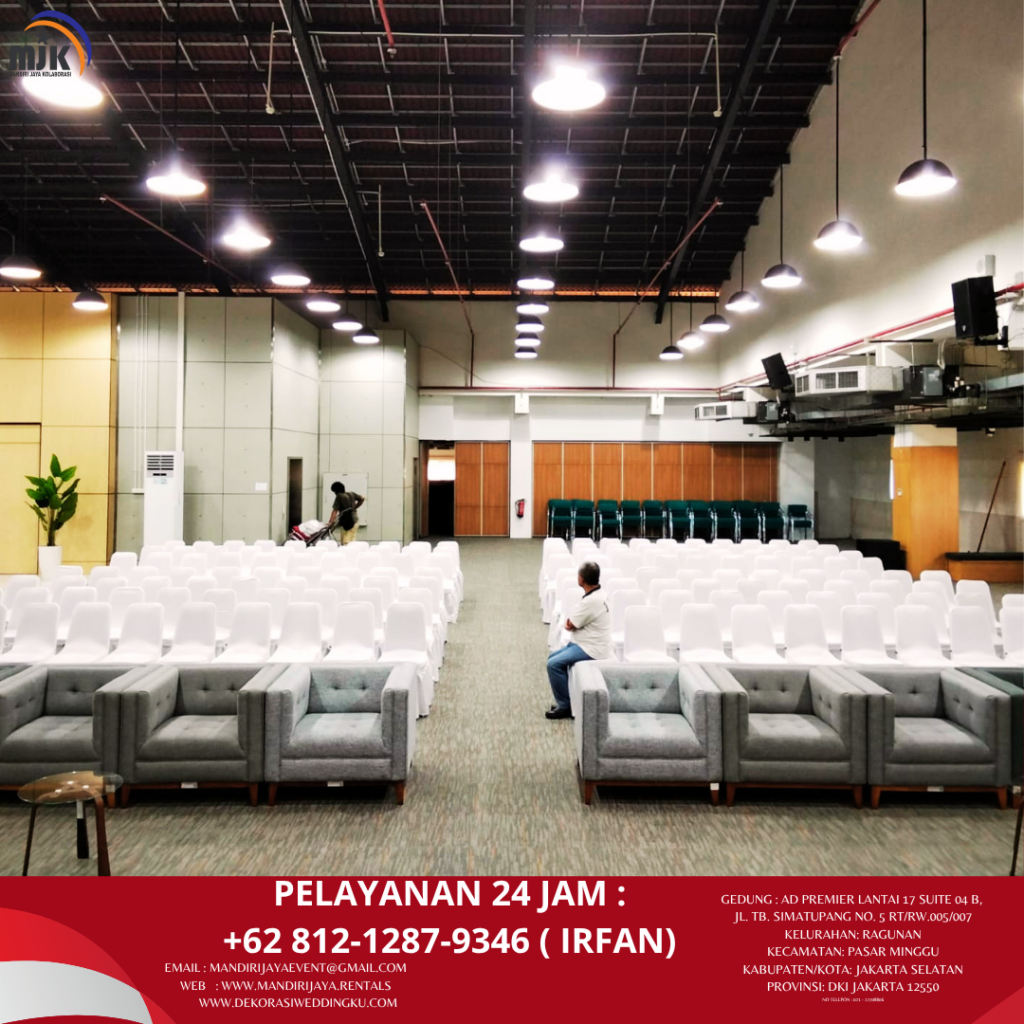 Rental Kursi Event Stainless Cover Rumbai Tangsel