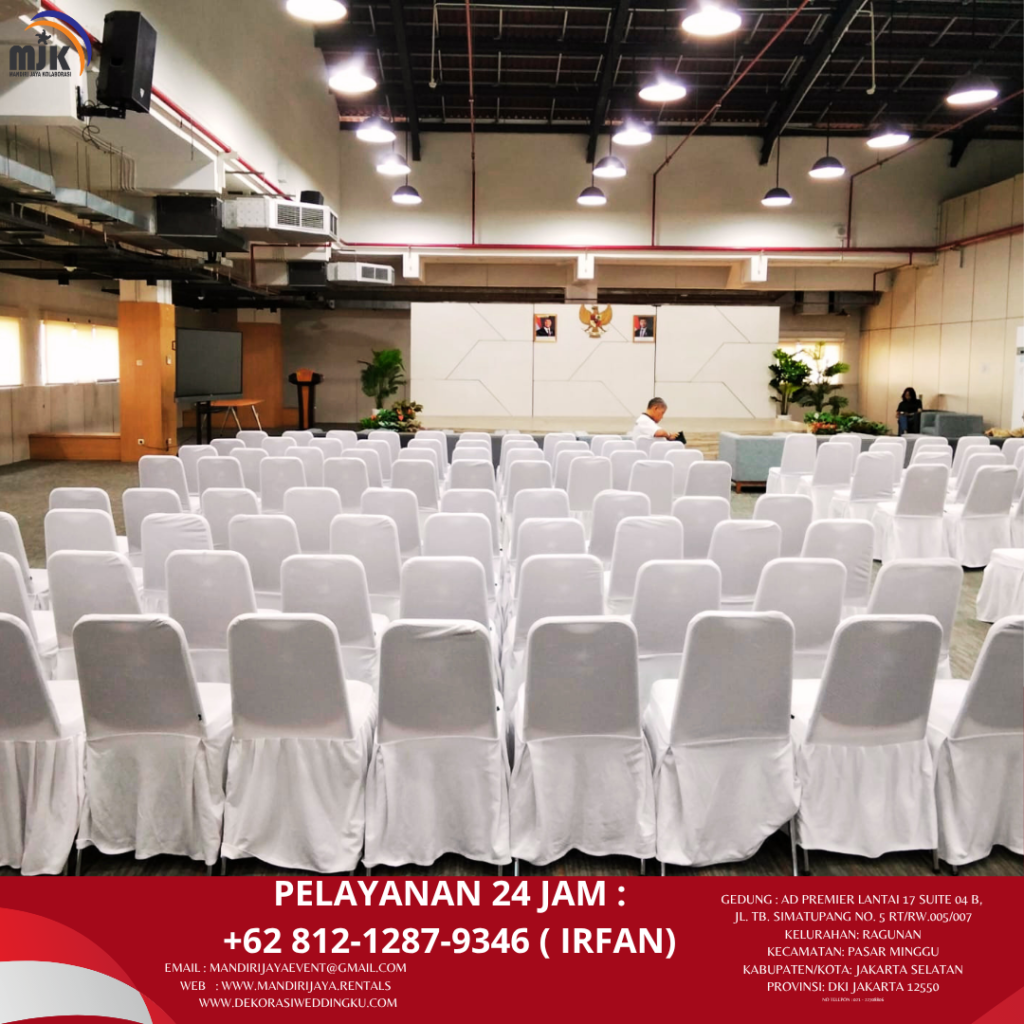 Rental Kursi Event Stainless Cover Rumbai Tangsel