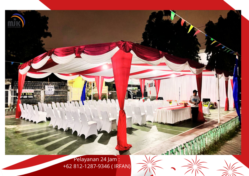 Rental Tenda Merah Putih HUT RI 81 Jakarta