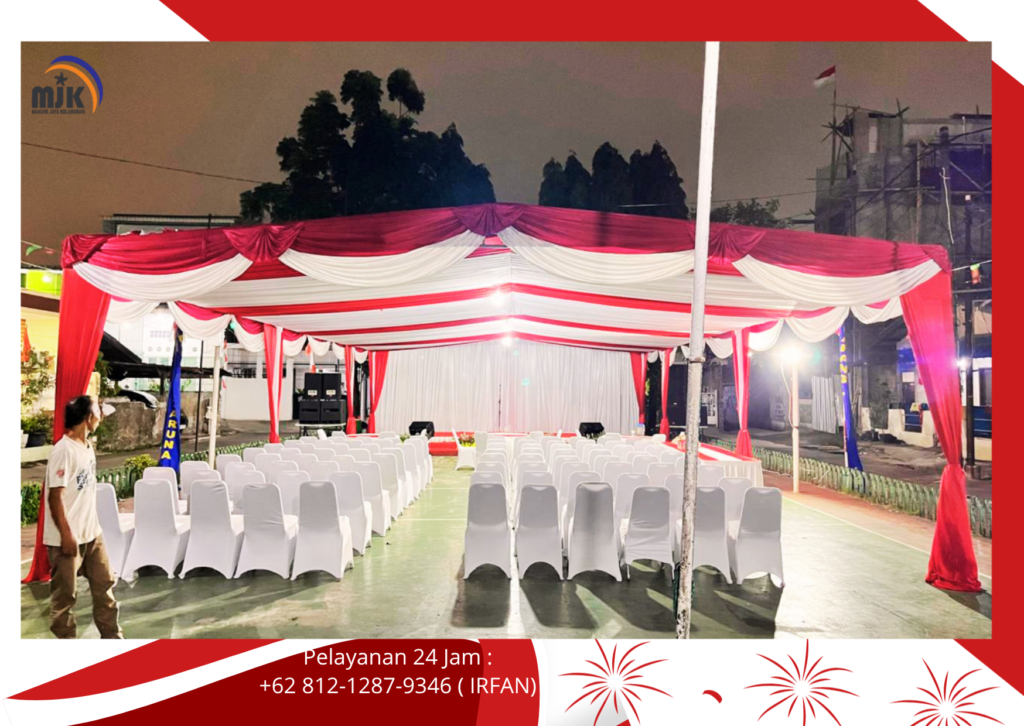 Rental Tenda Merah Putih HUT RI 81 Jakarta