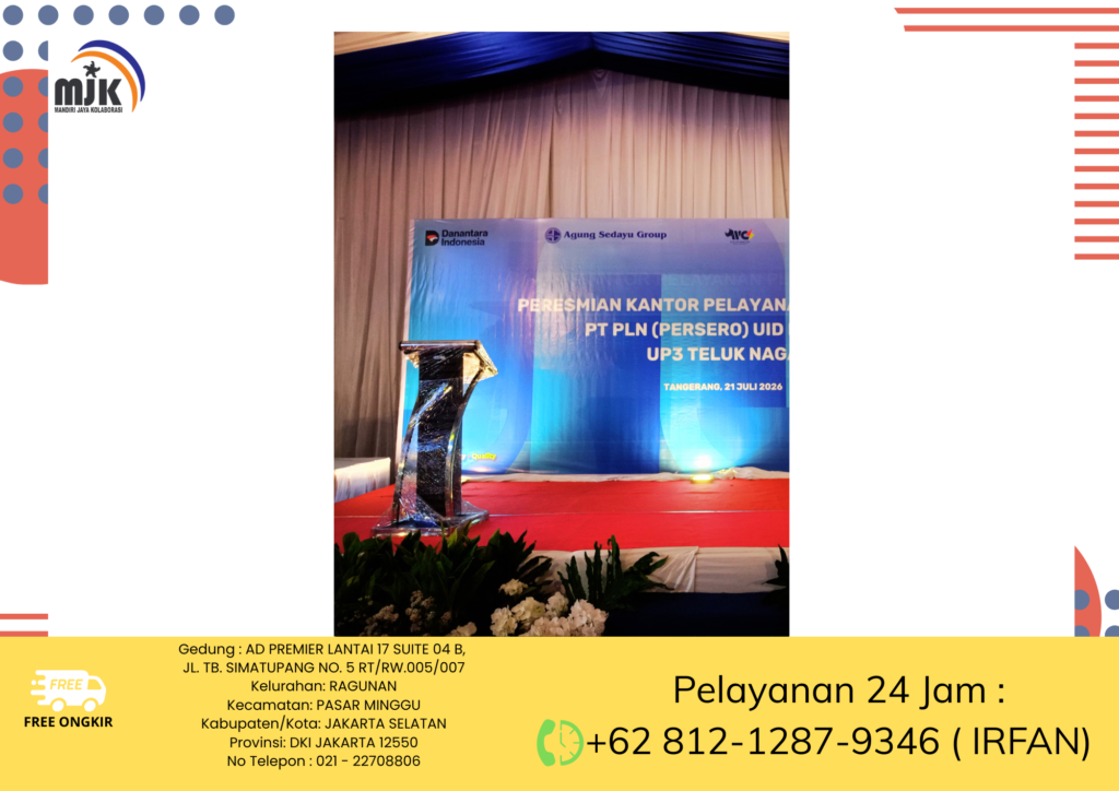 Sewa Aneka Podium VIP,Acrylic,Podium Putih,Hitam,Cokelat Jakarta