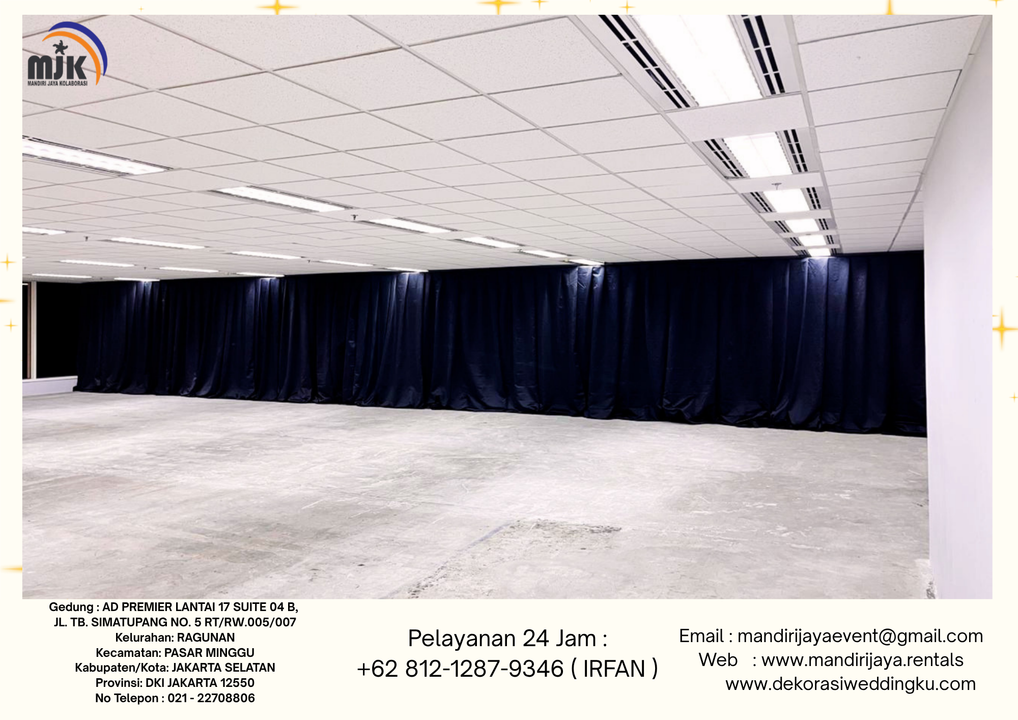Sewa Black Curtain Tirai Hitam Bahan Tebal Jakarta Sewa Black Curtain Tirai Hitam Bahan Tebal Jakarta