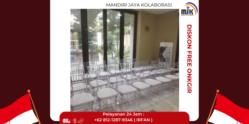 Sewa Kursi Tiffany Acrylic Area Bekasi Timur