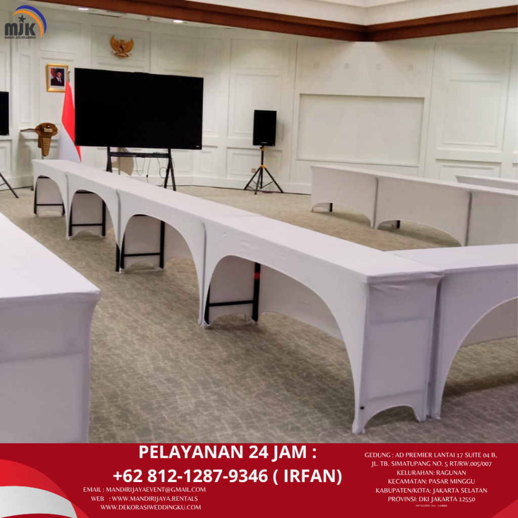Sewa Meja IBm Ukuran 45x180cm Depok