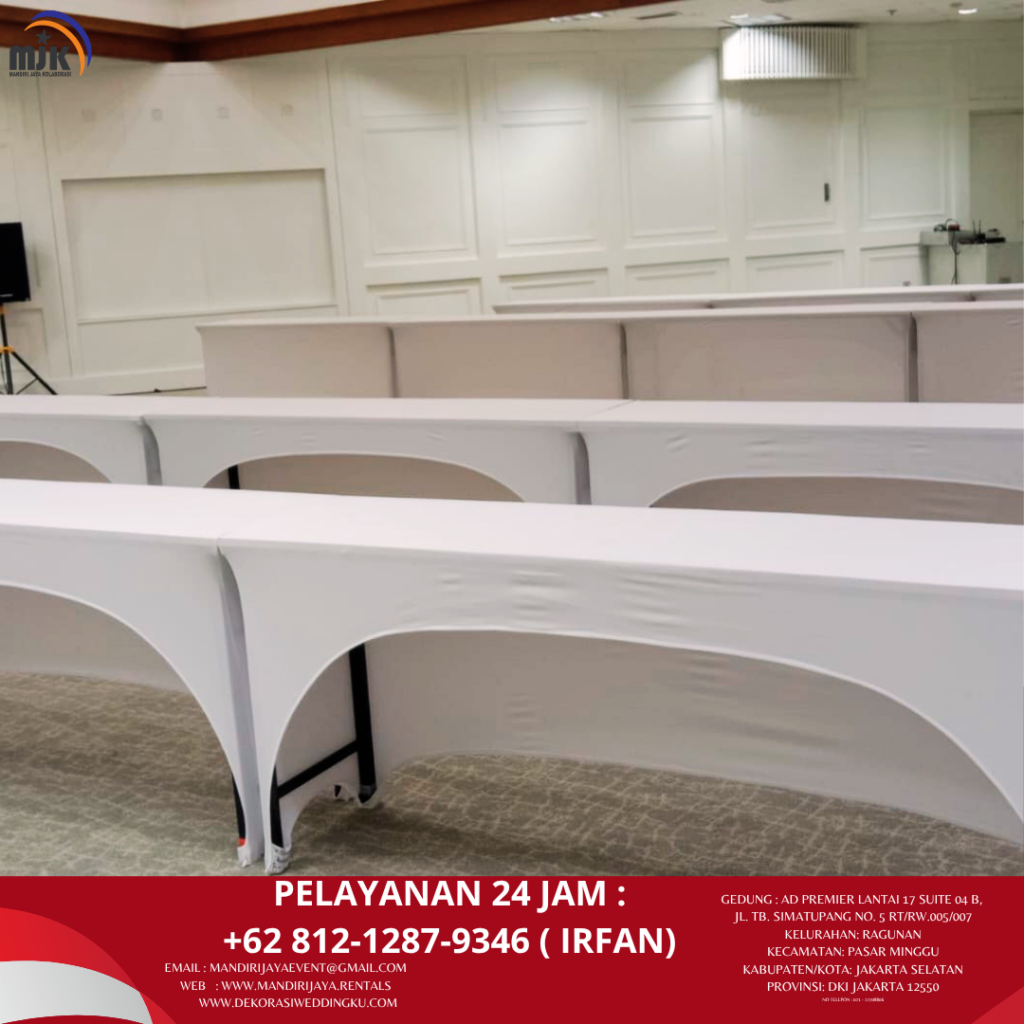 Sewa Meja IBm Ukuran 45x180cm Depok