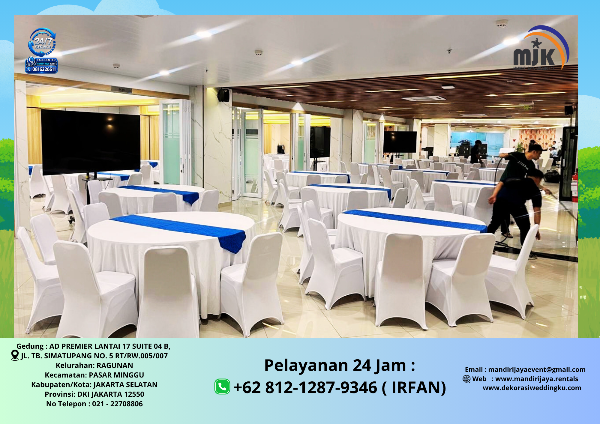 Rental Round Table Jakarta 081212879346 IRFAN