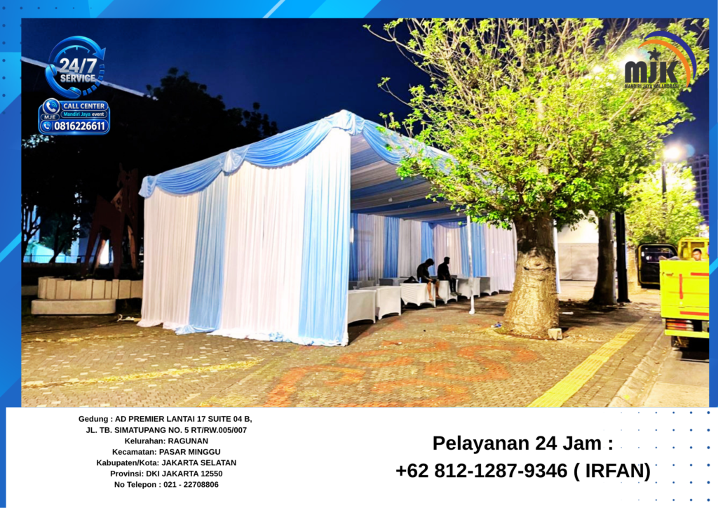 Rental Tenda Serut plaza Timur GBK +62 812-1287-9346 (IRFAN)