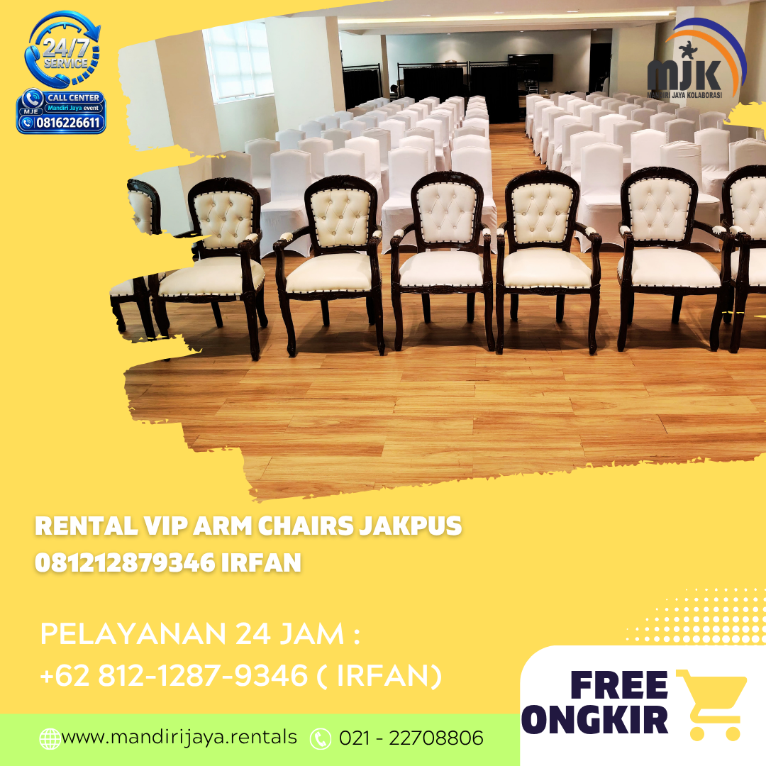 Rental VIP Arm Chairs Jakpus 081212879346 IRFAN Rental VIP Arm Chairs Jakpus 081212879346 IRFAN
