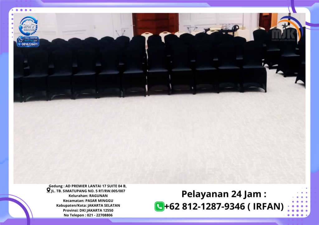Sewa Kursi Susun Sarung Hitam Ketat Jakarta 081212879346 IRFAN