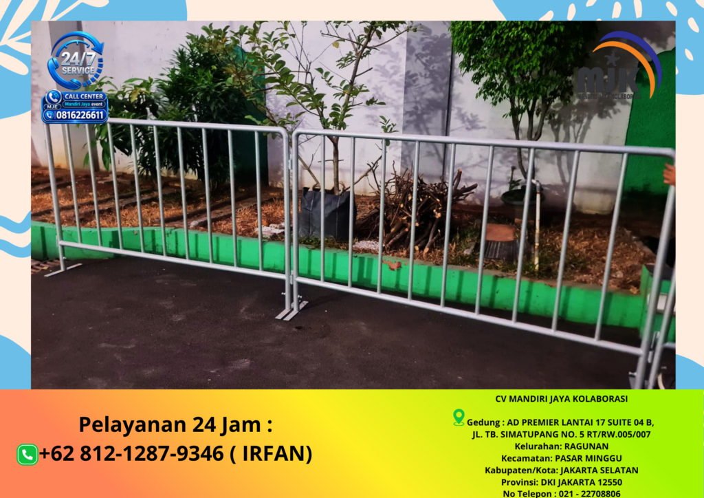 Sewa Pembatas Rowing Depok +62 812-1287-9346 IRFAN