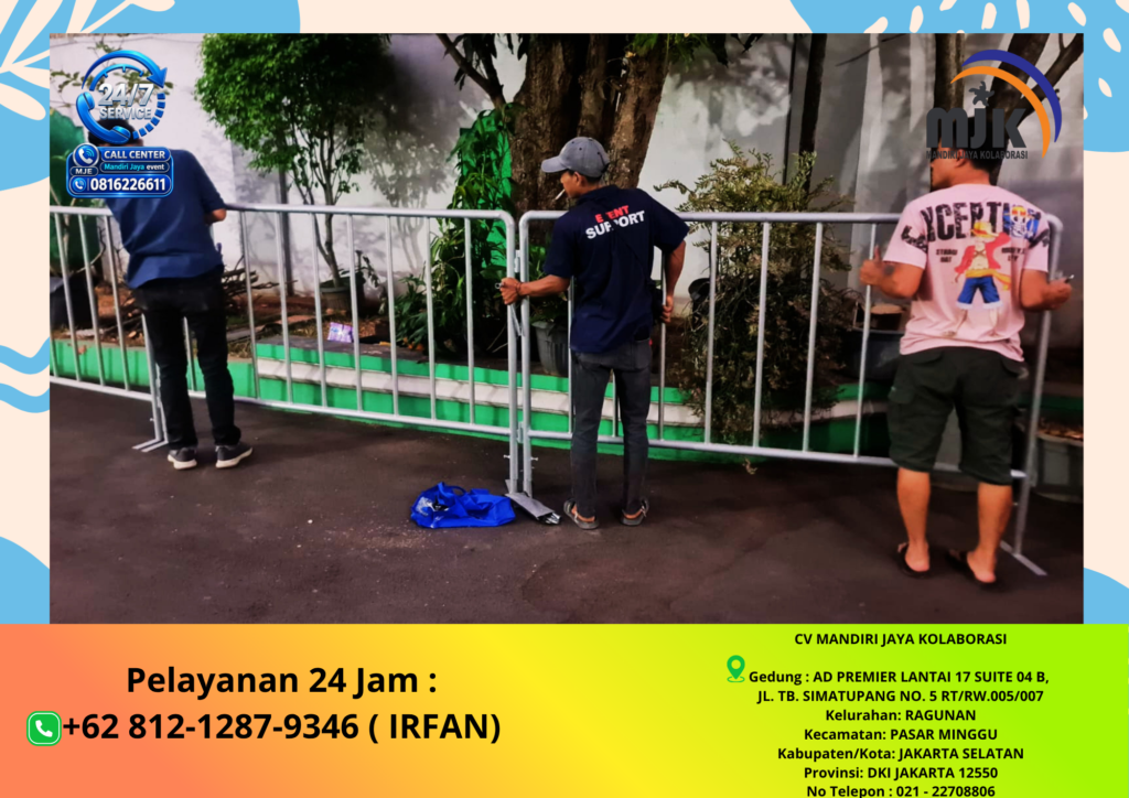 Sewa Pembatas Rowing Depok +62 812-1287-9346 IRFAN