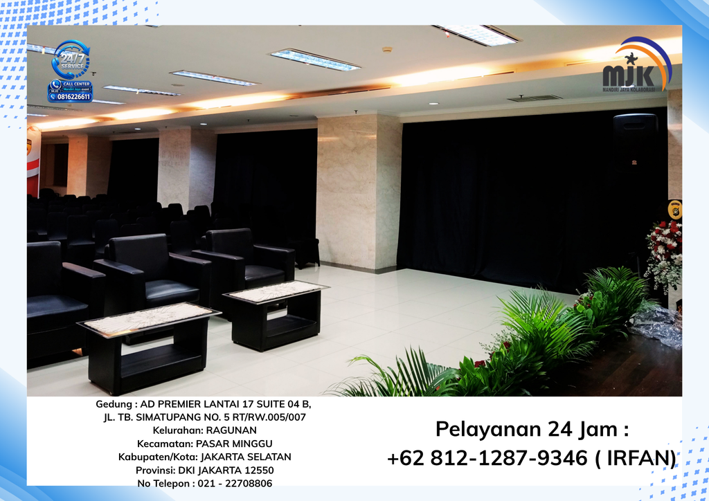 Sewa Sofa Single Hitam,Meja Kaca,Kursi Susun Jakarta 081212879346 IRFAN