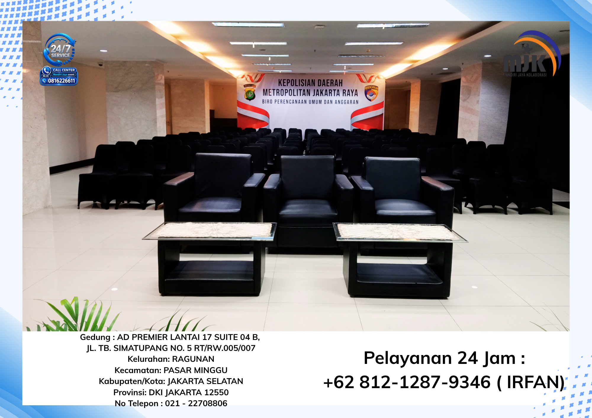 Sewa Sofa Single Hitam,Meja Kaca,Kursi Susun Jakarta 081212879346 IRFAN Sewa Sofa Single Hitam,Meja Kaca,Kursi Susun Jakarta 081212879346 IRFAN