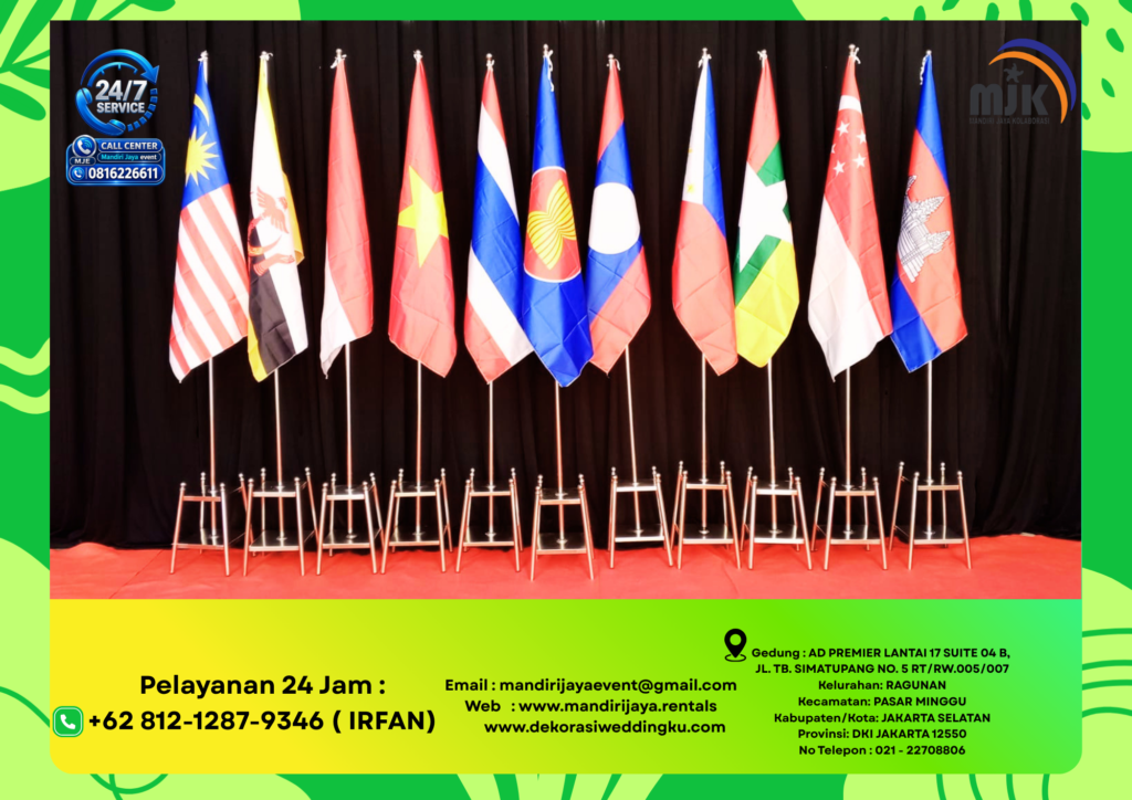 Sewa Tiang Bendera VIP Stainless Dan Kayu Jakarta 081212879346 IRFAN