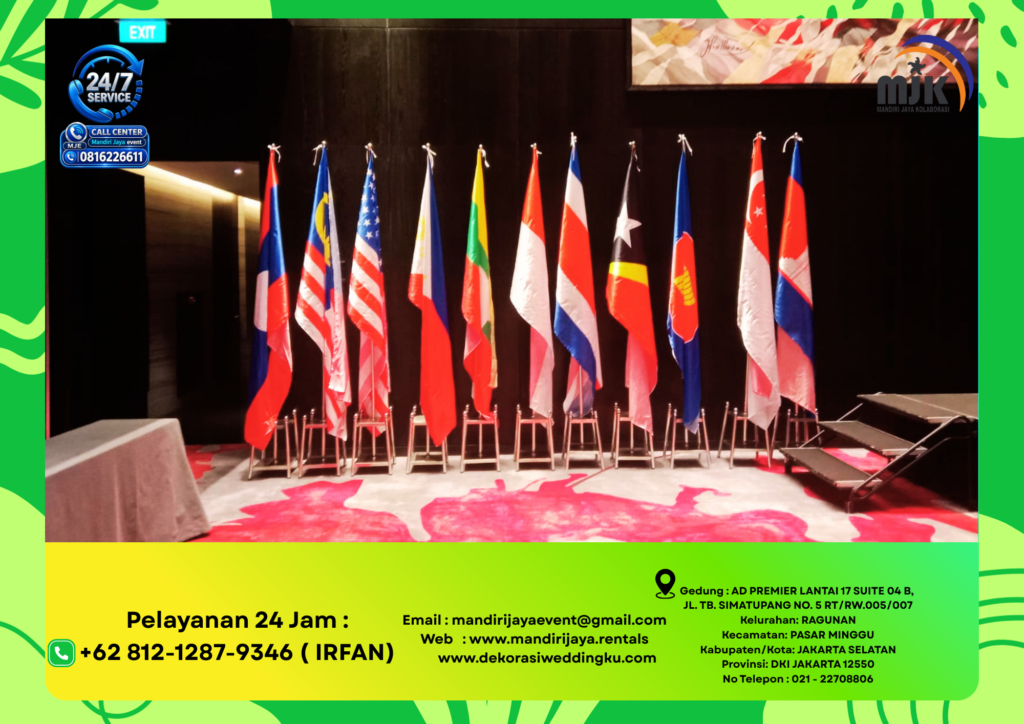 Sewa Tiang Bendera VIP Stainless Dan Kayu Jakarta 081212879346 IRFAN